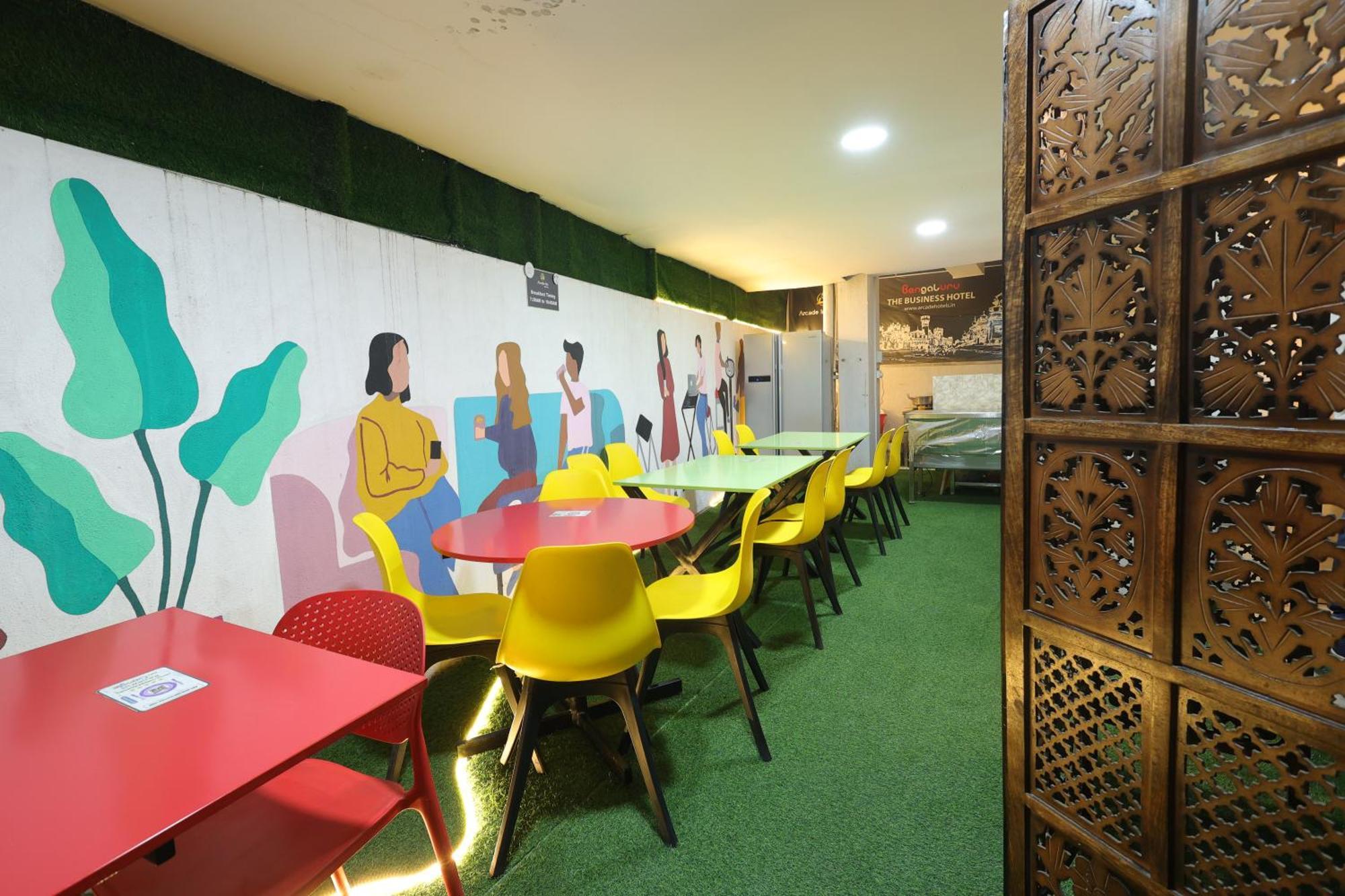 העיר בנגלור Arcade Inn Suites מראה חיצוני תמונה